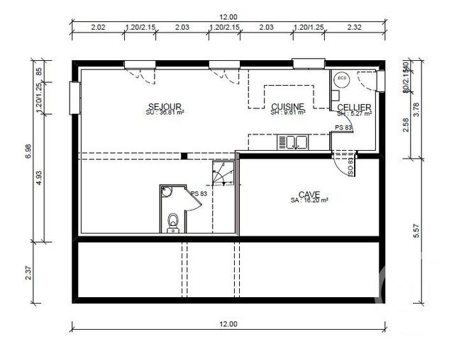 terrain à vendre - 991.0 m2 - BESANCON - 25 - FRANCHE-COMTE - Century 21 Avenir Immobilier