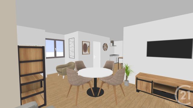 Appartement F2 à vendre - 2 pièces - 51.1 m2 - BESANCON - 25 - FRANCHE-COMTE - Century 21 Avenir Immobilier