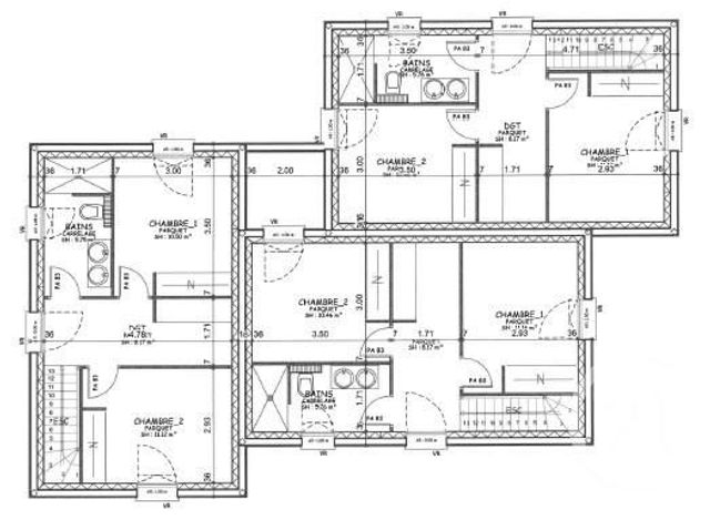 Appartement T3 à louer - 3 pièces - 73.0 m2 - ECOLE VALENTIN - 25 - FRANCHE-COMTE - Century 21 Avenir Immobilier